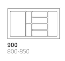 Khay chia nhựa 900 Hafele 556.84.570