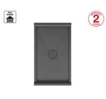 Chậu rửa nhỏ Häfele 398 màu đen - 567.24.496