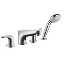 Bộ trộn bồn tắm 4 lỗ Logis Hansgrohe 589.52.415 