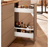 Ray hộp ngăn kéo gia vị hẹp SPACE TWIN MERIVOBOX R1-R2